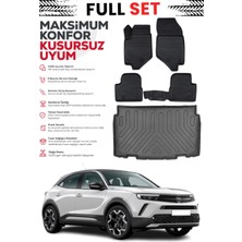 Ko Kaliteoto Opel Mokka Benzin/dizel 2022 Model Alt Bagaj Havuzu Paspas Set Premium Set