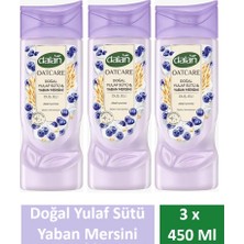 Dalan Duş Jeli Oatcare Yulaf Sütü ve Yaban Mersini 450 ml x 3 Adet