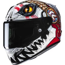 Kask Hjc RPHA12 Kask Kepına Mc1