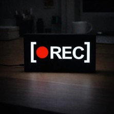 Gişe Arts Masa Lambası - [rec] Adaptörlü Dekoratif & Hediyelik Lamba
