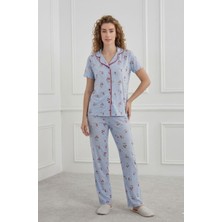 Miressa Düğmeli Pijama Takımı