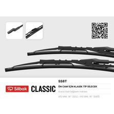 Silbak Cosmotex Silecek Süpürgesi Fiskiyeli Metal Tip 430 mm I (Renault 9, 11)