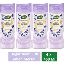 Dalan Duş Jeli Oatcare Yulaf Sütü ve Yaban Mersini 450 ml x 4 Adet