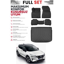 Ko Kaliteoto Nissan Qashqai Benzinli 2026 Model Üst Bagaj Havuzu Paspas Set Premium Set