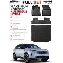 Ko Kaliteoto Peugeot 5008 Hibrit 2025 Model Bagaj Havuzu Paspas Set Premium Set