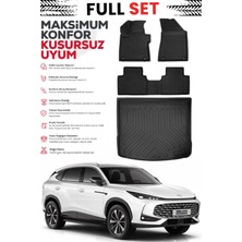 Ko Kaliteoto Mg Hs Turbo Plug-In Hibrit 2026 Model Bagaj Havuzu Paspas Set Premium Set