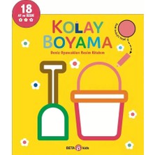 Timion Kolay Boyama Deniz Oyuncakları Resim Kitabım