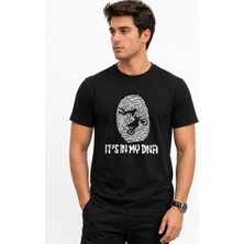 Aybaak Fit Görüntü  Motocross Motorsiklet Baskılı Tişört