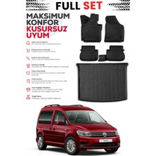 Ko Kaliteoto Volkswagen Caddy 2012 Model Bagaj Havuzu Paspas Set Premium Set