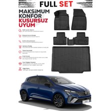 Ko Kaliteoto Renault Clio 5 2022 Model Bagaj Havuzu Paspas Set Premium Set