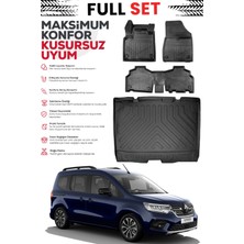 Ko Kaliteoto Renault Kango 2026 Model Bagaj Havuzu Paspas Set Premium Set