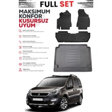 Ko Kaliteoto Peugeot Partner 2013 Model Bagaj Havuzu Paspas Set Premium Set