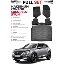 Ko Kaliteoto Peugeot 2008 Benzin/dizel 2026 Model Üst Bagaj Havuzu Paspas Set Premium Set