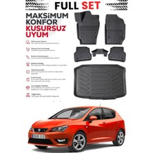 Ko Kaliteoto Seat Ibiza Hatchback 2017 Model Bagaj Havuzu Paspas Set Premium Set