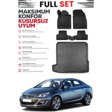 Ko Kaliteoto Opel Astra J Sedan 1.4 2019 Model Bagaj Havuzu Paspas Set Premium Set