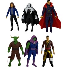 UDATOYS Dr Strange Spayre Rintrah Sleepwalker ve Ekibi Oyuncak Figür Seti 6lı 14 cm