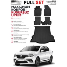 Ko Kaliteoto Renault Symbol 2014 Model Bagaj Havuzu Paspas Set Premium Set