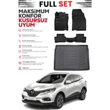 Ko Kaliteoto Renault Kadjar 2019 Model Bagaj Havuzu Paspas Set Premium Set