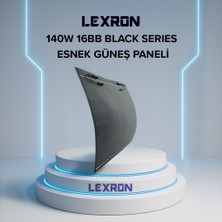Lexron 140W 16BB Black Serıes Topcon Esnek Güneş Paneli
