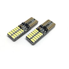 Bezos T10 LED Ampul 24 Ledli Canbuslı Park Ampulü Beyaz 2'LI
