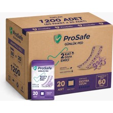 Prosafe Günlük Ped Extra Uzun 1200 Adet