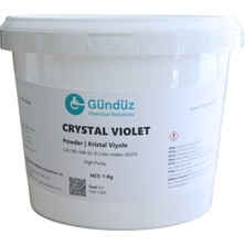 Gündüz Kimya Crystal Violet | Kristal Viyolet Boyası | Cas: 548-62-9 | 1 kg