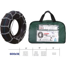 Knk Cosmotex Patinaj Zinciri Minibüs ve Kamyonet Serme 205X75X16 Tirnakli Zincir Ebatlari Için Resime Bakiniz