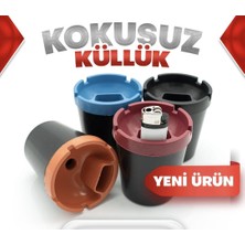 Şanslı Ev Yuvarlak Çakmaklı Kokusuz Küllük