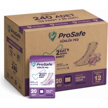 Prosafe Günlük Ped Extra Uzun 240 Adet