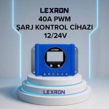 Lexron 40A Pwm Şarj Kontrol Cihazı