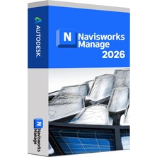 Autodesk Navisworks Manage 2026 (Windows) - 1 Pc 2 Yıl (Full Sürüm)