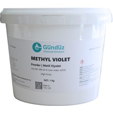 Gündüz Kimya Methyl Violet | Metil Viyolet Boyası | Cas: 548-62-9 | 1 kg