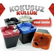Şanslı Ev Kare Çakmaklıklı Kokusuz Küllük