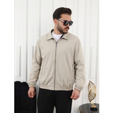 Comstar Erkek Mevsimlik Premium Vizon Oversize Bomber Ceket