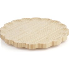 MİEN Mien Bambu Döner Standlı Servis Tabağı - 31 cm