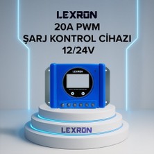 Lexron 20A Pwm Şarj Kontrol Cihazı