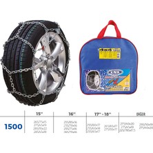 Knk Cosmotex Patinaj Zinciri 4x4 Jeep - Minibüs ve Hafif Tic.araç Zincir Ebatlari Için Resime Bakiniz