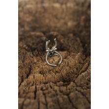 Youday Accessories Ayarlanabilir Boynuz Tasarımlı Erkek Yüzük