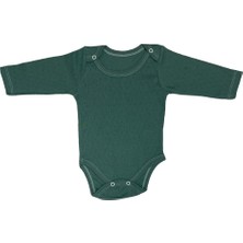 Baby Sena Uzun Kollu Yeşil Unisex Bebek Body