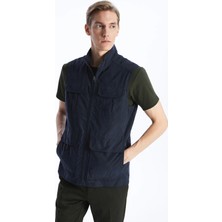 Lc Waikiki Yeni Sezon Standart Kalıp Dik Yaka Erkek Avcı Yeleği