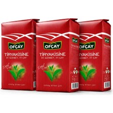 Ofçay Tiryakisine Siyah Çay 3 x 1000 gr (3 Kg)