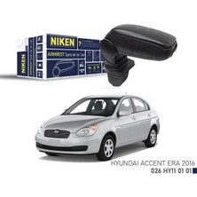 Niken Cosmotex Araca Özel Kol Dayama Siyah Hyundai Accent Era 06