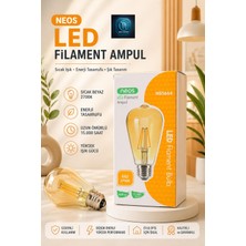 Mavi Concept 6W LED Rustik Ampul Filament 2700K Sıcak Işık 15.000 Saat Ömür