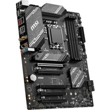 Bezos Msı B760 Gamıng Plus Wıfı Ddr5 6800MHZ 1xhdmı 1xdp 2xm.2 USB 3.2 Atx 1700P (12. / 13. ve 14. Nesil Işlemci Uyumlu)