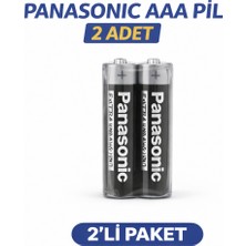 Bezos Pana Aaa R03 Ince Pil Zinc Carbon Extra Heavy Duty 2’li 1 Paket