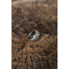 Youday Accessories Ayarlanabilir Kuru Kafa Tasarımlı Erkek Yüzük