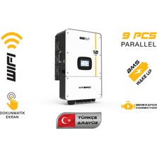 Mexxsun 12 Kw Hibrit Monofaze Lv (48V)