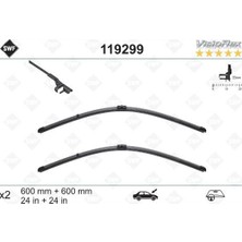 Valeo Cosmotex Silecek Supurgesi Takimi 600MM / 600MM Mercedes W204 S204 C204 C218 X218 W212 S212 C207 A207 Swf