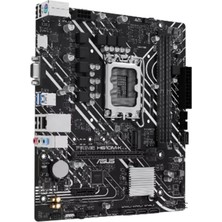 Bezos Asus Prıme H610M-K Ddr5 5600MHZ 1xvga 1xhdmı 1xm.2 USB 3.2 Matx 1700P (12. / 13. ve 14. Nesil Işlemci Uyumlu)