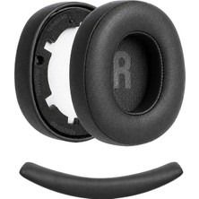 Novstrap Jbl Tune 700BT 710BT 720BT 750BTNC 760NC 770NC ile Uyumlu Yedek Kulaklık Pedi Süngeri + Kafa Bandı Seti